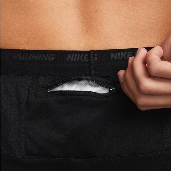 Nike Phenom Knit Running Athletic Pants Dri-FIT DQ4740-010 Black Men's NWT - Picture 6 of 12